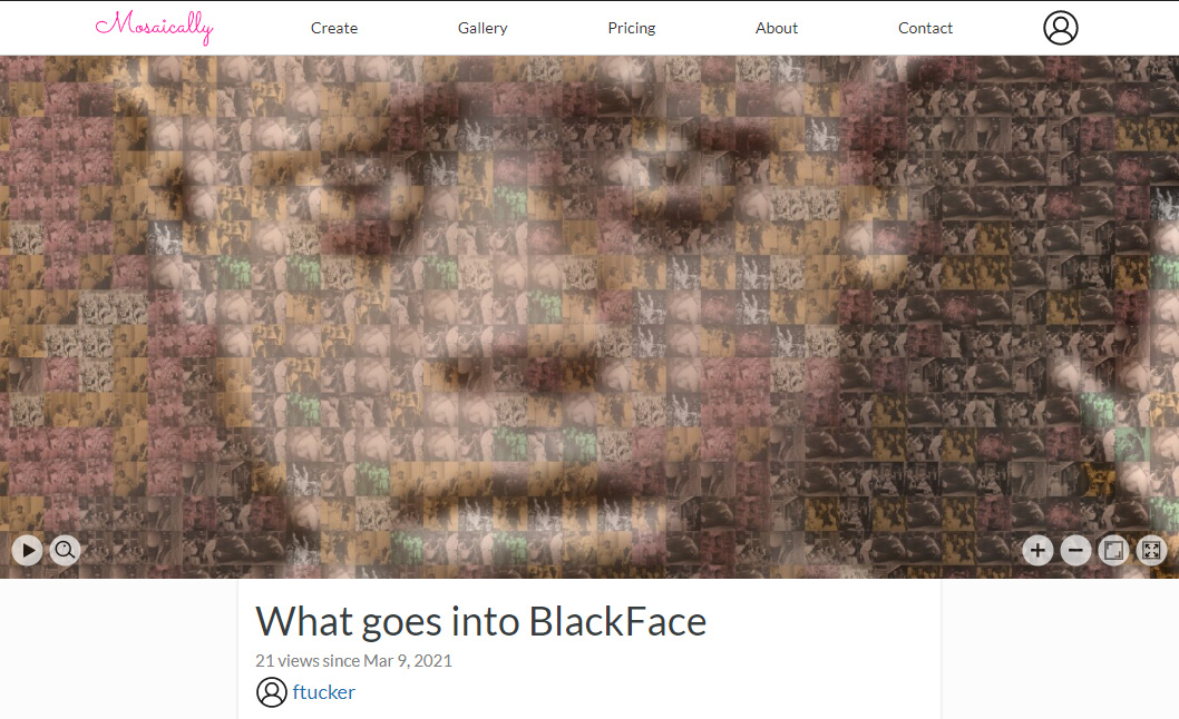 Blackface-Mozaic